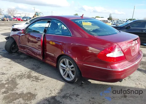 2008 Mercedes-Benz Clk 350 из США, поврежденный, VIN WDBTJ56HX8F236067